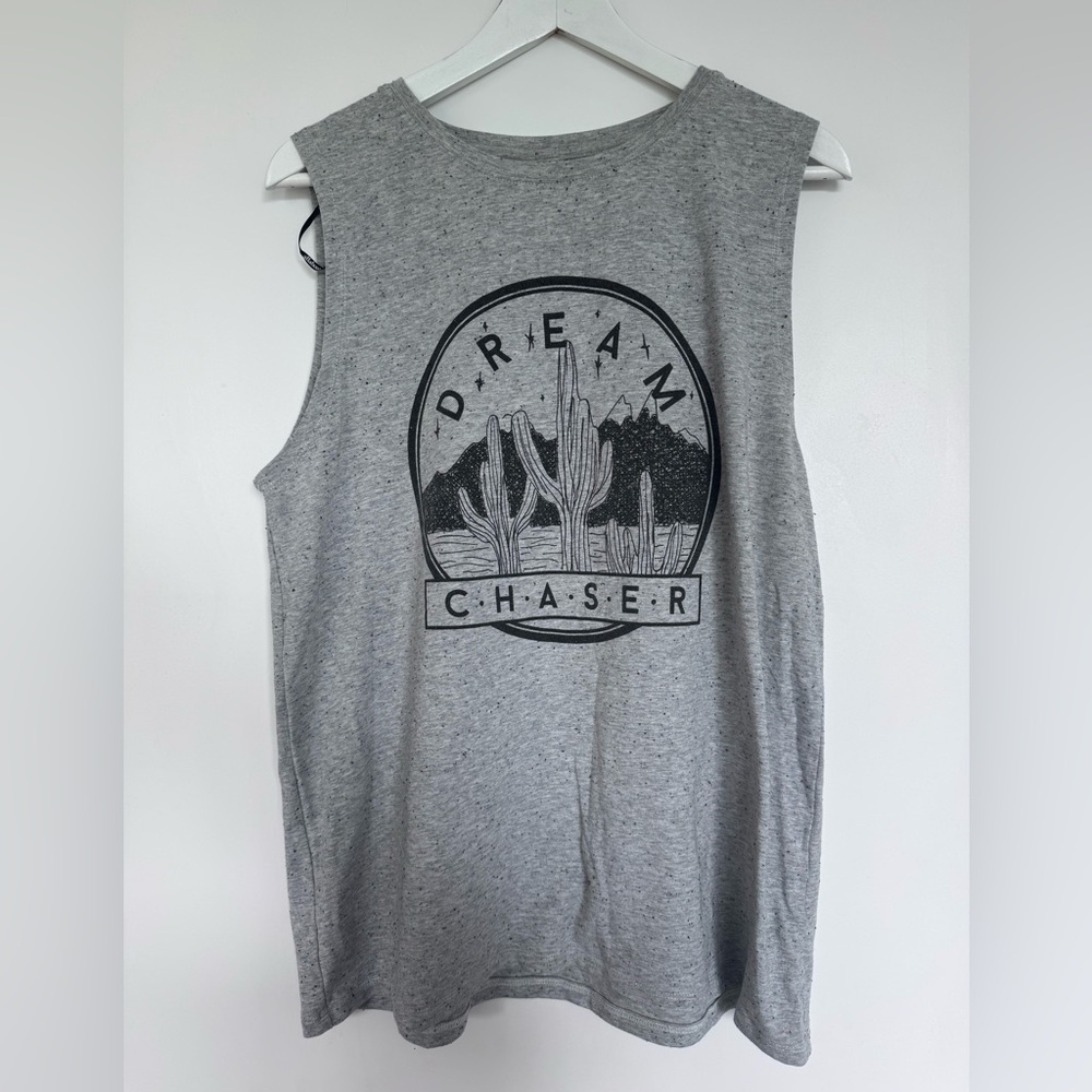 All About Eve Gray Dream Chaser Tank Top